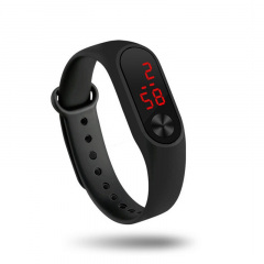 Пульсоксиметр электронный на палец Healer Oximeter 5309 LED пульсоксиметр+Батарейки+Черные спортивные часы Бровары