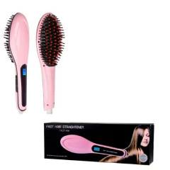 Расческа выпрямитель для укладки волос электрическая Fast Hair Straightener HQT-906 Івано-Франківськ