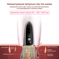 Фотоэпилятор Ellesilk DH5 IPL Pink Новояворівськ