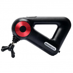Ручной массажер для мышц RIAS Massage Gun SL-8891 9 насадок Black (3_04092) Якимівка