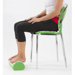Коврик массажно-акупунктурный Life style Acupressure Mat and Pillow Set с подушкой 64 х 40 см Зелёный Львів