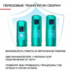Беспроводной дермапен Dr.Pen 6 Режимов + 4 Насадки Автономный Электрический Мезороллер А6s (403) Киев