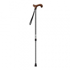 Трость телескопическая MQ Perfect Maniquick MQ552 Tartan Nero – Manico Derbi Legno 55-94 см Комбинированный Киев
