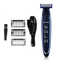 Триммер для бороды Micro Touch SOLO машинка для стрижки Black-Blue (kz004-hbr) Івано-Франківськ