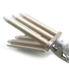 Плойка для завивки волос Geemy GM-2932 на пять волн 17мм 45W White-Gold (3_02993) Владимир-Волынский