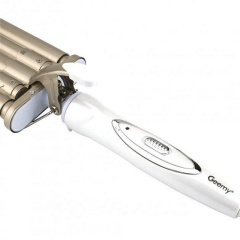 Плойка для завивки волос Geemy GM-2932 на пять волн 17мм 45W White-Gold (3_02993) Владимир-Волынский