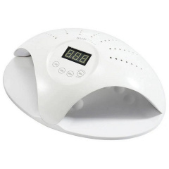 Гибридная маникюрная лампа SUN 669 для двух рук одновременно UV+LED 48W White Хмельник