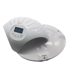 Гибридная маникюрная лампа SUN 669 для двух рук одновременно UV+LED 48W White Хмельник
