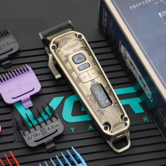 Машинка для стрижки волос VGR V-005 аккумуляторная 8 насадок 2600mAh 8W Gold Київ