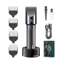 Машинка для стрижки волос VGR V-698 аккумуляторная 4 насадки 5W Black Новояворовск