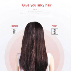 Электрическая расческа-выпрямитель для волос Hair Style UKC утюжок с турмалиновым покрытием 6 температурных режимов Белый Броди