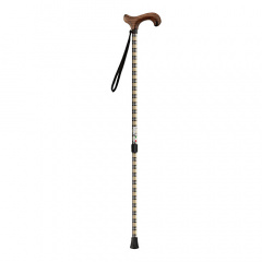 Трость телескопическая MQ Perfect MQ551 Beige Tartan - manico derby legno 55-94 см Комбинированный Красноград