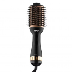 Фен-расчёска для укладки волос RAF R.420 1000W Black Покровськ