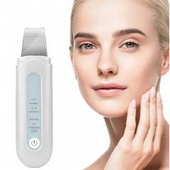 Скрабер портативный ультразвуковой для чистки лица с EMS и ионизацией Ubeauty Beauty Effect WAU-55 Куйбишеве