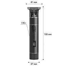 Машинка для стрижки волос Kemei KM-1943 Черный (10601-57112) Київ