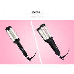 Тройная плойка Kemei Km-2022 Белая Церковь