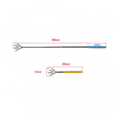 Чесалка для спины телескопическая Back Comb Зелёная (COMB-G) Київ