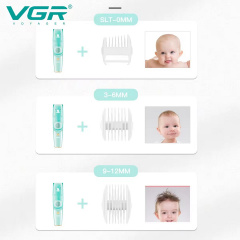 Машинка для стрижки детей VGR V-151 Baby 3 насадки IPX7 800mAh 5W Blue Жмеринка