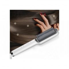 Электрическая расческа-выпрямитель Hair Straightener HQT-909B Белый (HQT909BK) Южноукраїнськ