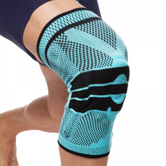 Наколенник с силиконовым кольцом (1шт) MUTE 9065 Blue (KL00174) Фастів