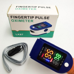 Пульсоксиметр Pulse Oximeter JZK LK87 на палец с монитором кислорода в крови и пульса Fingertip Pulse Oximeter LK87 Київ