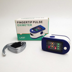 Пульсоксиметр Pulse Oximeter JZK LK87 на палец с монитором кислорода в крови и пульса Fingertip Pulse Oximeter LK87 Київ