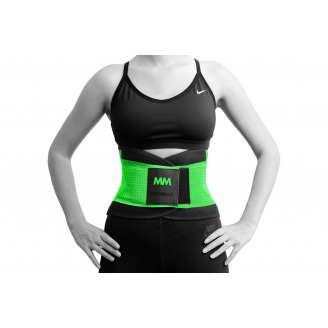 Пояс компрессионный MadMax MFA-277 Slimming belt Black/neon green S