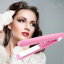 Выпрямитель щипцы Straightener Style Mini для укладки волос и создания объема Розовый Черкаси