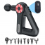 Ручной массажер для мышц RIAS Massage Gun SL-8891 9 насадок Black (3_04092) Якимівка
