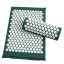 Коврик массажно-акупунктурный с подушкой Life style Acupressure Mat and Pillow Set 64х40см Темно-зеленый Херсон