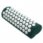 Коврик массажно-акупунктурный с подушкой Life style Acupressure Mat and Pillow Set 64х40см Темно-зеленый Херсон