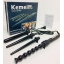 Плойка для волос Kemei FERRO PRO KM4083 4in1 220V 55W Черная Київ