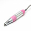 Фрезер-машинка для маникюра и педикюра с педалью Beauty nail 9-1 DM-208 коррекции искусственных ногтей 6 насадок 25 т об/мин Розовая Гайсин