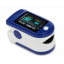 Пульсоксиметр Pulse Oximeter Healer AD807 электронный на палец Синий Вінниця
