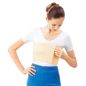 Бандаж эластичный для фиксации ребер Ortop EB-502 XL