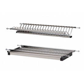 Сушилка для посуды в шкаф Plast из нержавеющей стали 50 см (SK000835)