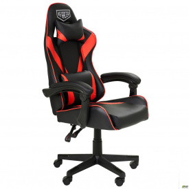 Комп'ютерне крісло VR Racer Dexter Djaks колір чорний + червоний