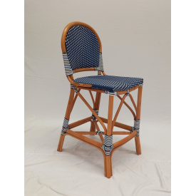 Барний стілець Сана Cruzo високий 107 см із ротанга