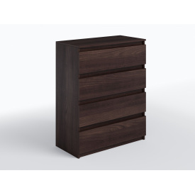 Комод для спальні Tobi Sho Brain Т-215 на 4 шухляди, 800х980х400 мм Венге