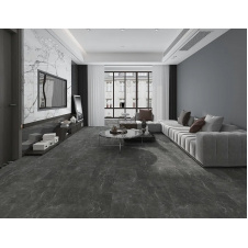 Підлогові панелі YU STONE керамокомпозит Avenzo Black Marble 305х915х5 мм