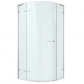 Душевая кабина DiMARCO MORETTA 1950x880 полукруглая, стекло 8 мм, без поддона (DM04А003CH)