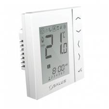 Цифровой термостат з екраном SALUS LCD, 230V, білий VS35W