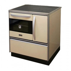 Піч з водяним контуром MBS Thermo Royal 720 creamy 11 кВт ліве підключення димоходу Ірпінь