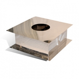 Прохід крізь перекриття Versia-Lux Ø 210 мм нержавіюча сталь 0,5 мм одностінний елемент