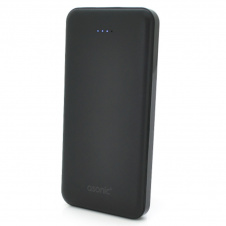 Повербанк Powerbank ASONIC AS-P10 10000mAh, Output 2USB, White/Black, (215g), Blister