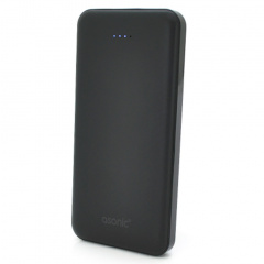 Повербанк Powerbank ASONIC AS-P10 10000mAh, Output 2USB, White/Black, (215g), Blister Запорожье