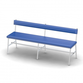 Банкетка зі спинкою медична БС-4 ТМ Омега