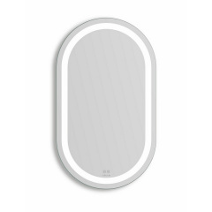 Зеркало для ванной комнаты VOLLE LUNA 800х600 овальное, с LED-подсветкой (1648.55146800) Івано-Франківськ