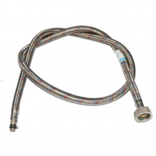 Шланг для смесителя Никифоров ВН M10х1/2″ короткий штуцер (0,3 м) (041302)