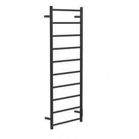 Полотенцесушитель электрический VOLLE RONDO 1300x500 120 Вт вертикальный, черный (9235.000204)